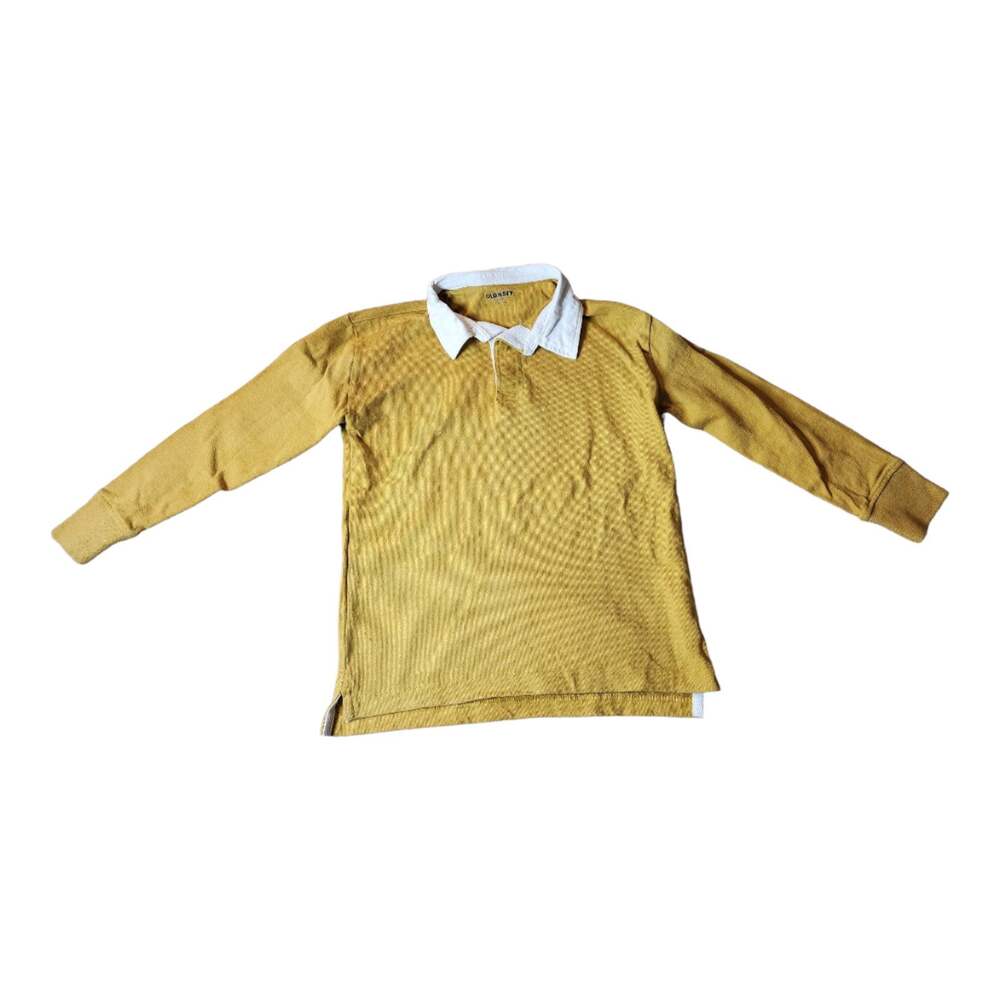 NWOT Boy's Long Sleeve Rugby Polo Shirt M